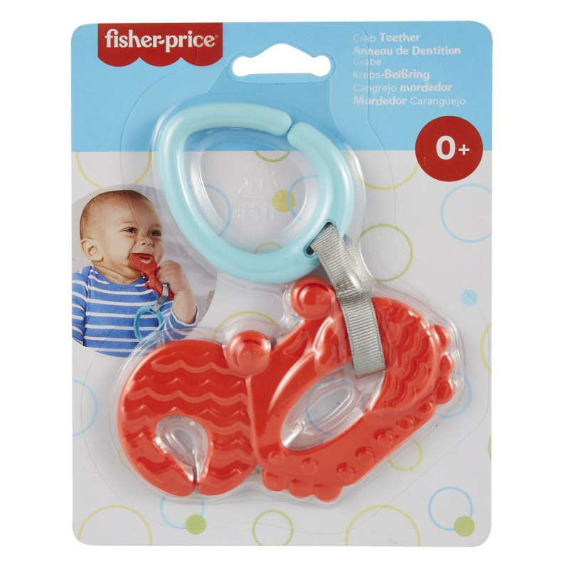 Fisher Price zvířecí kousátko krab GYV39