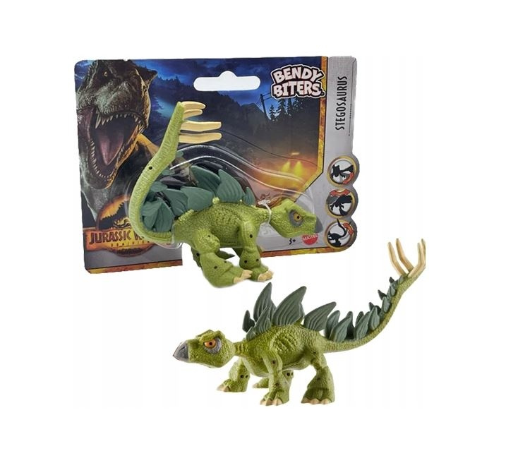 Jurský svět bendy biters stegosaurus ohebná figurka, gyx95