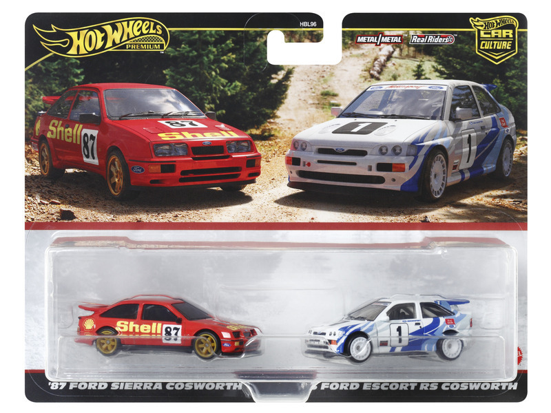 Mattel Hot Wheels Premium Car Culture (více druhů), 2ks Vícebarevná