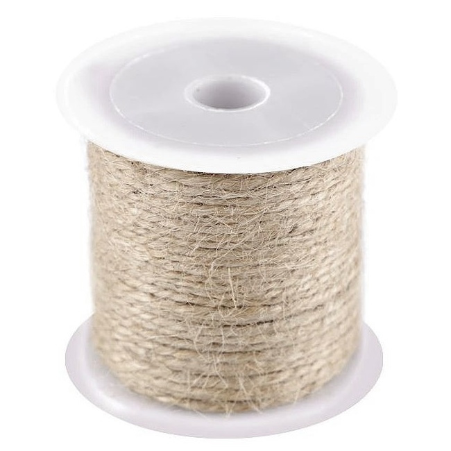 Jutový provázek přírodní 1,5mm (10m)