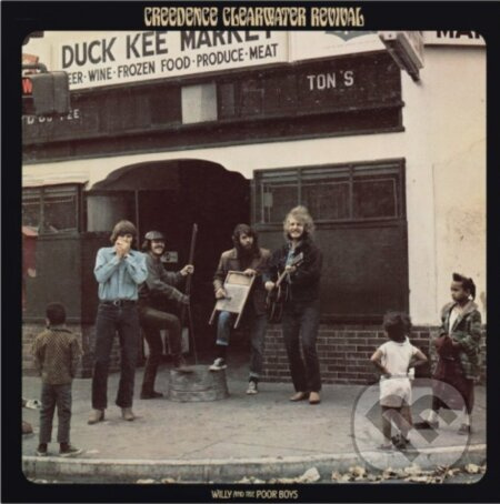 Creedence Clearwater Revival:  Willy And The Poor Boys (Yellow Smoke) LP