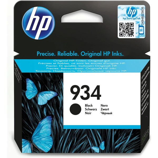 Inkoust HP C2P19AE, černý