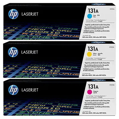 Sada tonerů HP CF372AM - barevná sada C, M, Y