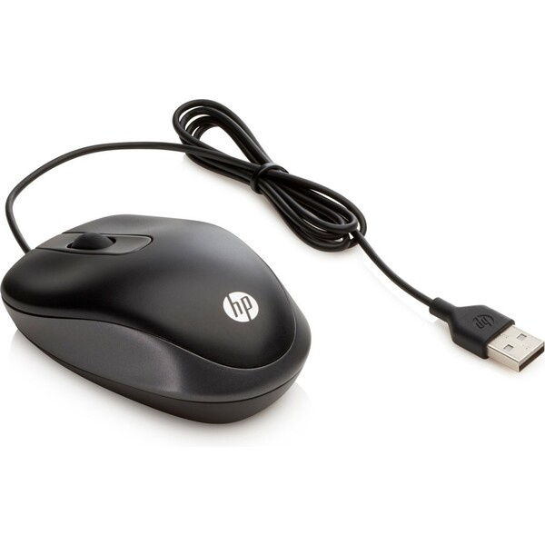HP Travel myš Černá