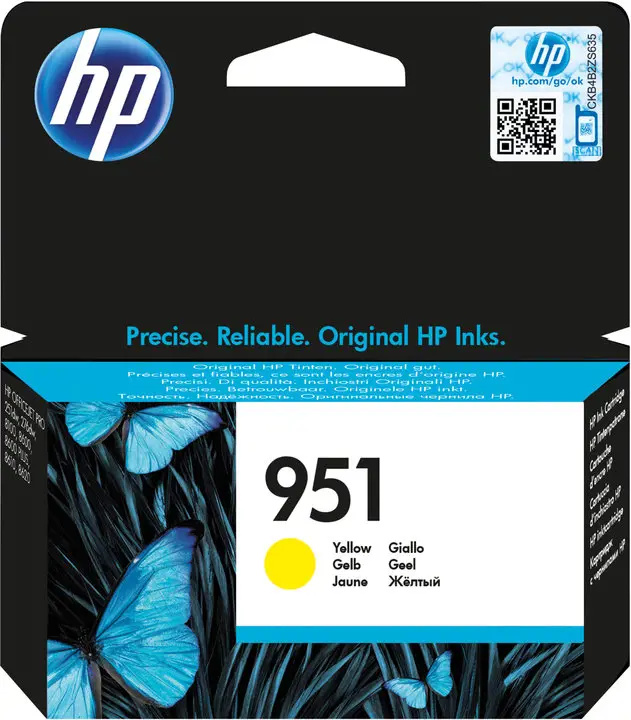 Cartridge HP CN052AE , č. 951 - žlutá