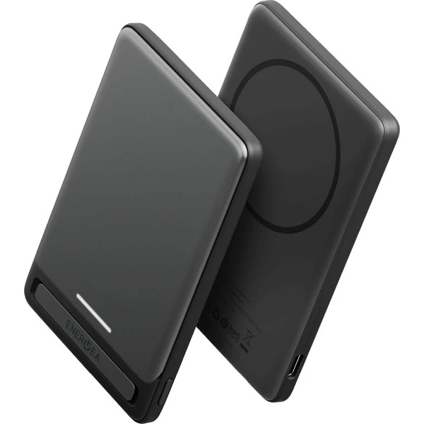 ENERGEA AluPac Edge 5K MagSafe (Qi2) powerbanka 5000 mAh tmavě šedá