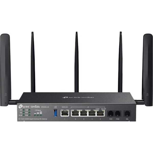 TP-LINK DR3650v-4G Gateway černý