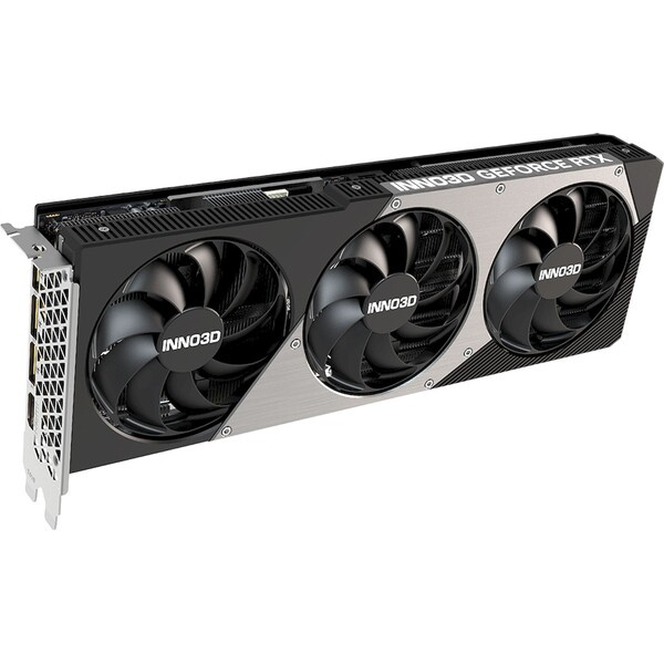 INNO3D NVIDIA GeForce RTX 5070 Ti X3 OC (N507T3-16D7X-176068N) Černá/stříbrná