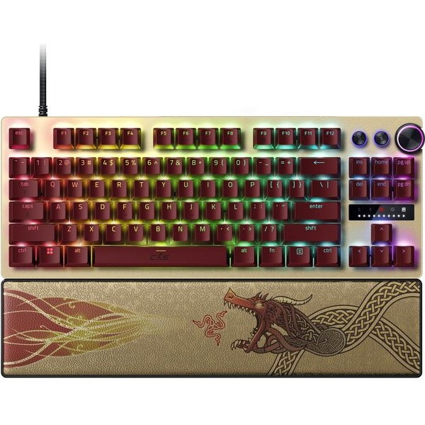 Huntsman V3 Pro TKL (US) Counter-Strike 2 Ed. Zlatá
