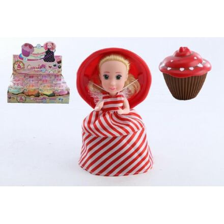 Teddies Panenka Cupcake plast 15cm vonící 