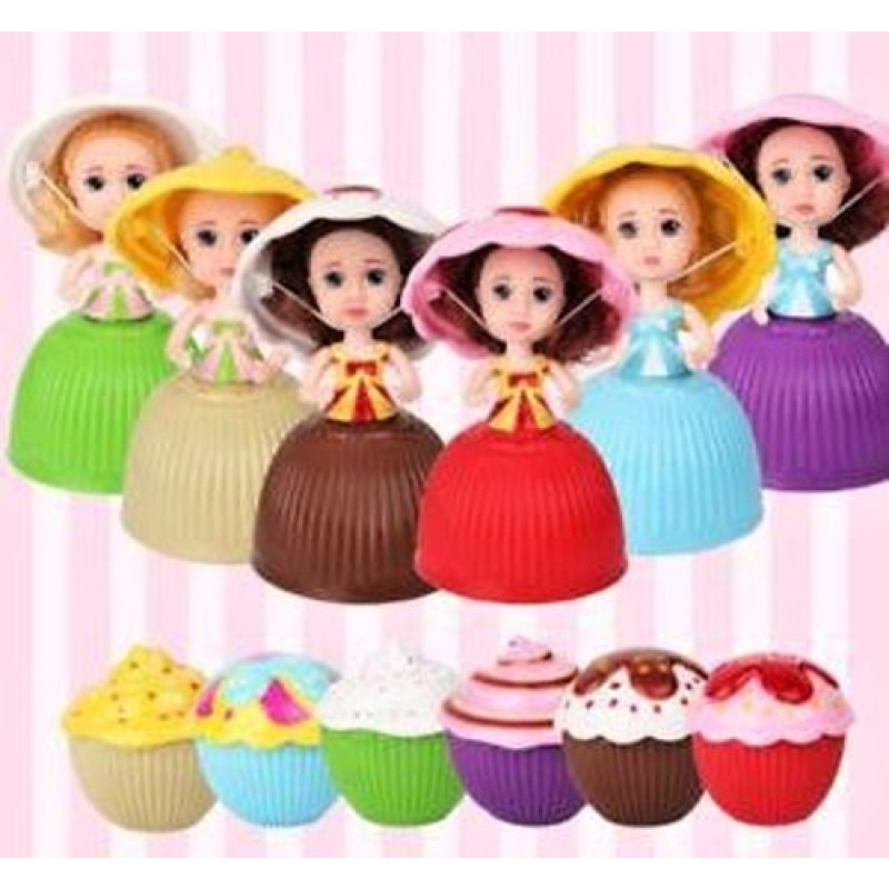 Panenka cupcake mini dortík vonící 8cm