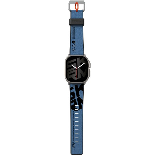 SKINARMA Spunk řemínek Apple Watch 49/45/44/42 mm modrý