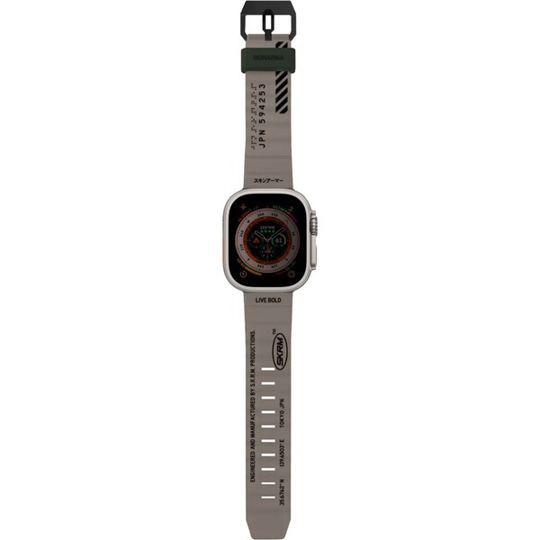 SKINARMA Shokku řemínek Apple Watch 49/45/44/42 mm přírodní