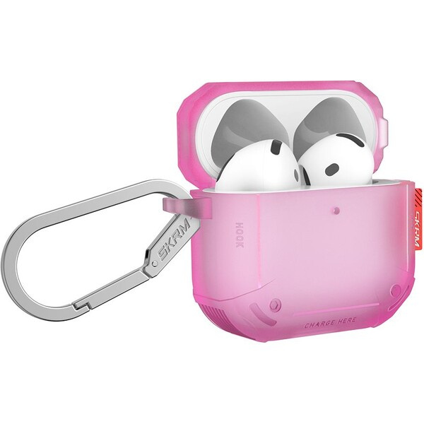 SKINARMA Mecha CE pouzdro pro AirPods 4 fuchsiové