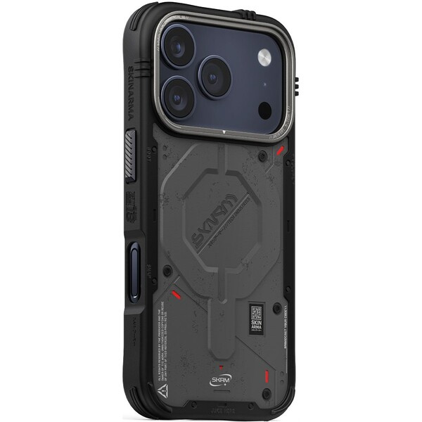 SKINARMA Vigor Mag-Charge MagSafe kryt iPhone 17 Pro Charcoal