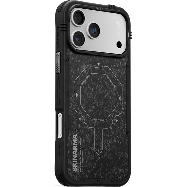 SKINARMA Vektor Mag-Charge MagSafe kryt iPhone 17 Pro Max Onyx