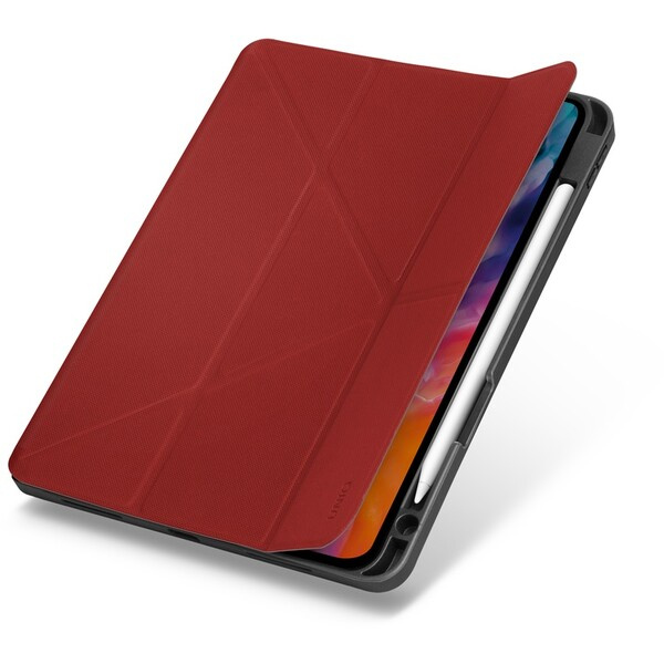 UNIQ Transforma Rigor pouzdro se stojánkem iPad Air 10.9" (20/22) červené