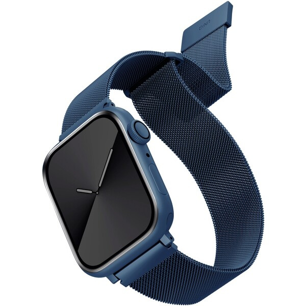 UNIQ Dante ocelový řemínek Apple Watch 42/41/40/38mm Cobalt modrý