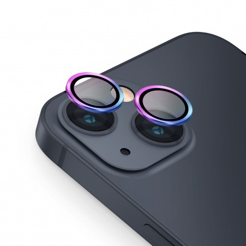 UNIQ OPTIX Sklo na čočku pro iPhone 13/13 mini vícebarevná