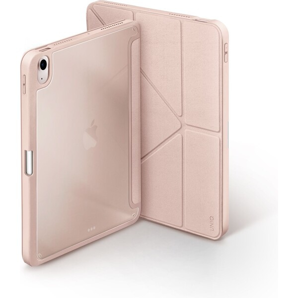 UNIQ Moven Antimikrobiální pouzdro iPad Air 10.9" (20/22)/Air 11" (2025) růžové