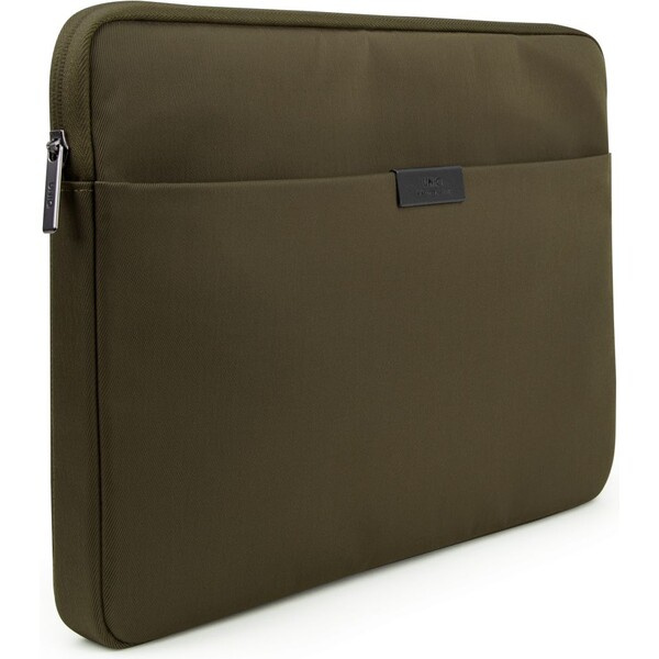 UNIQ Bergen pouzdro pro notebook do 14” olivově zelené