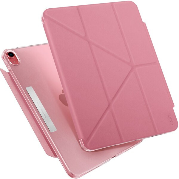 UNIQ Camden Antimikrobiální pouzdro iPad 10,9" (2022)/iPad 11" (2025) růžové