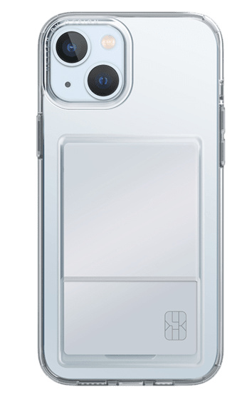 UNIQ Air Fender ochranný kryt se slotem na kartu pro iPhone 15 - Transparentní