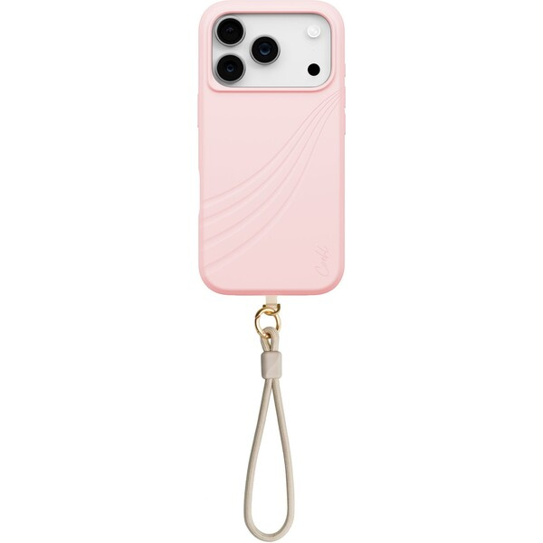 UNIQ Coehl Serina MagSafe kryt s řemínkem iPhone 17 Pro Cloud Pink