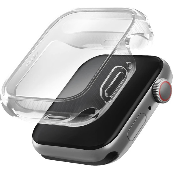 UNIQ Garde Hybrid TPU+PC pouzdro Apple Watch (40mm) čiré