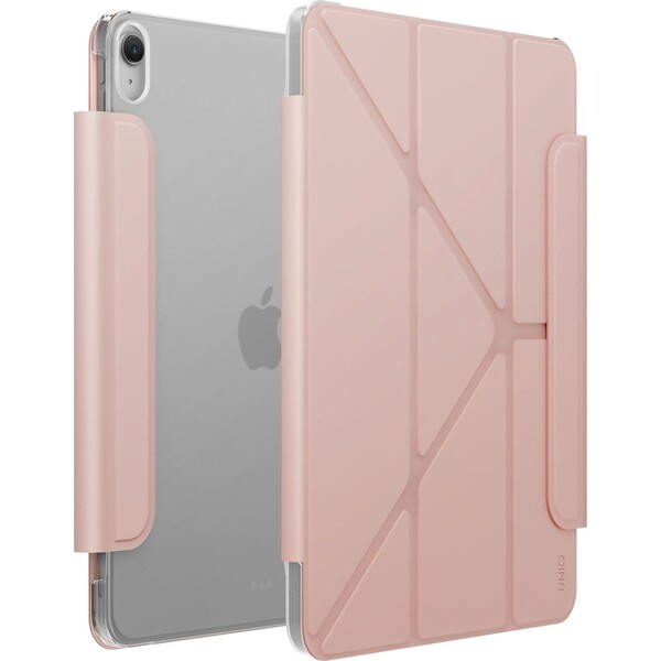 UNIQ Camden Lite s pouzdrem pro Apple Pencil iPad 11" (2025)/iPad 10,9" (2022) růžové