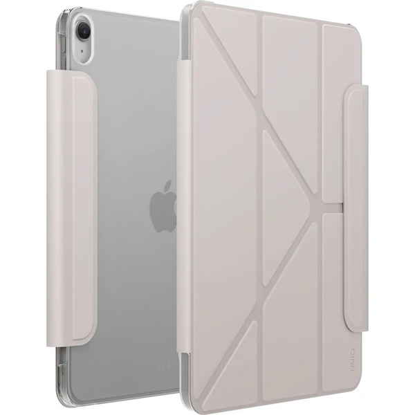 UNIQ Camden Lite s pouzdrem pro Apple Pencil iPad 11" (2025)/iPad 10,9" (2022) béžové