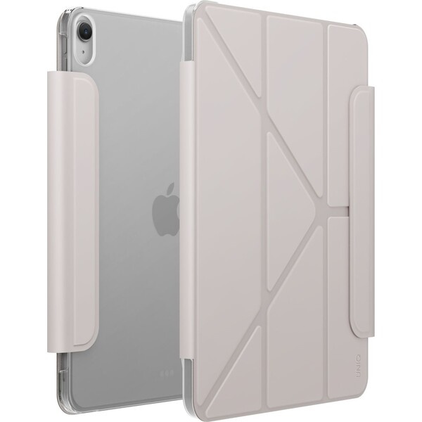 UNIQ Camden Lite s pouzdrem pro Apple Pencil iPad Air 11" (M2-M4) béžové