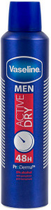 Vaseline Men Active Dry Antiperspirant antiperspirant ve spreji pro muže 250 ml