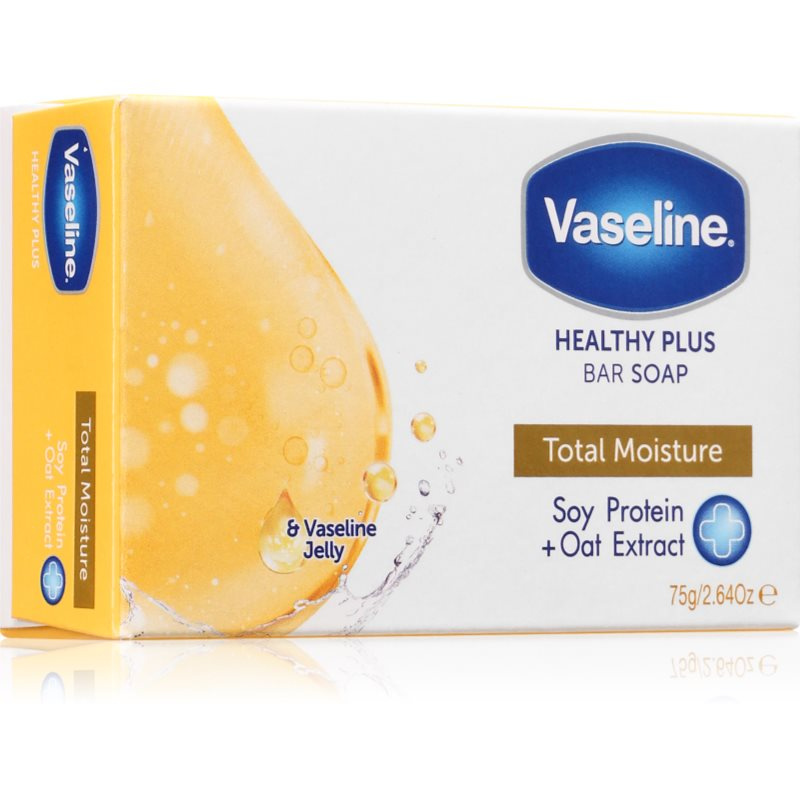 Vaseline Total Moisture Bar Soap tuhé mýdlo 75 g