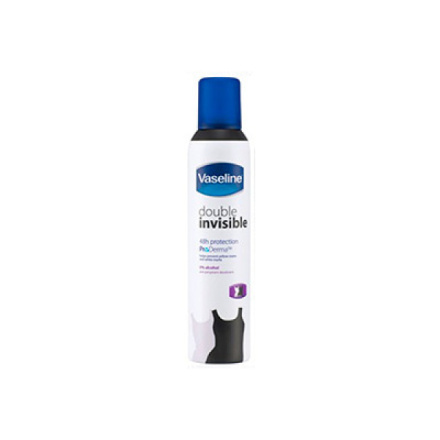 Vaseline Double Invisible Antiperspirant antiperspirant ve spreji proti bílým skvrnám 250 ml