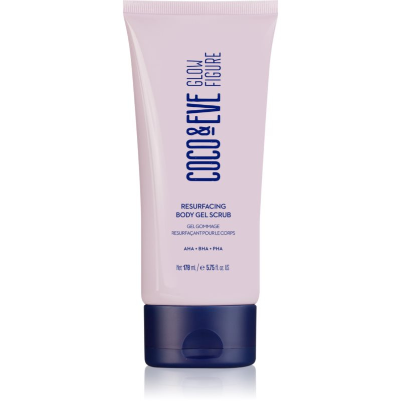 Coco & Eve Glow Figure Resurfacing Body Gel Scrub jemný tělový peeling 170 ml