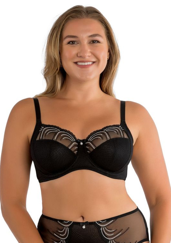 Dámská podprsenka Parfait P60923 Barva: Černá, Velikost: 40 GG