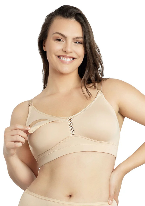 Dámská kojící podprsenka Parfait P58611 34 DD Tělová 85 G Tělová