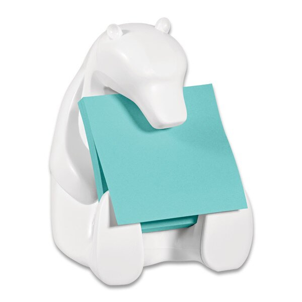 Zásobník na Z-bločky 3M Post-it zásobník + Z bloček 76 x 76 mm medvěd