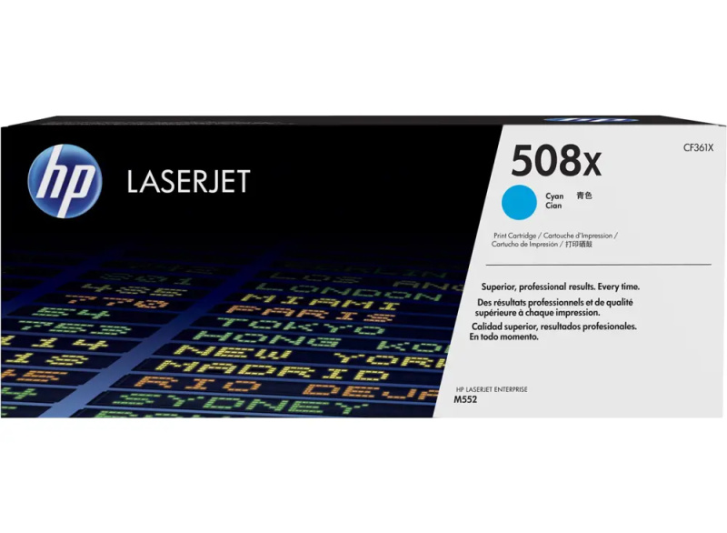 Toner HP CF361X/508X - azurový