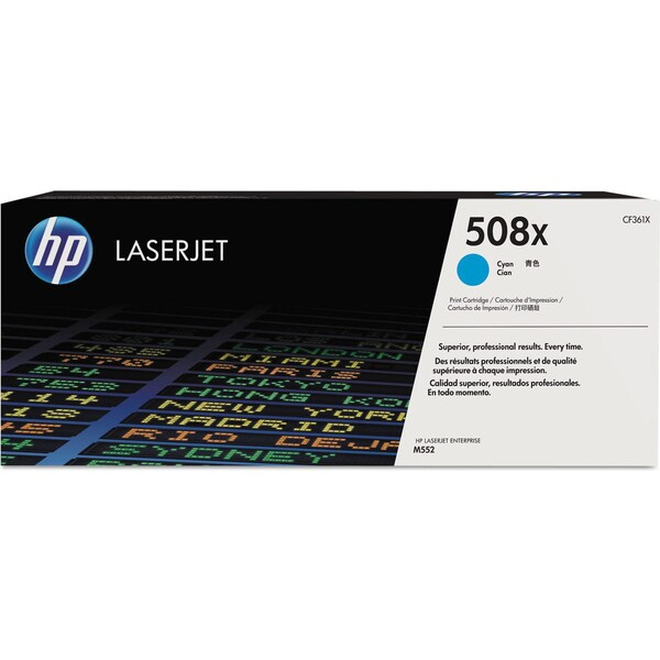 Toner HP CF361X/508X - azurový