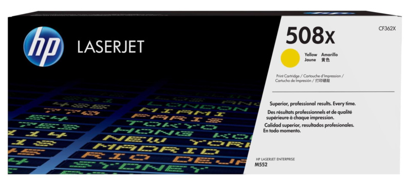 Toner HP CF362X/508X - žlutý