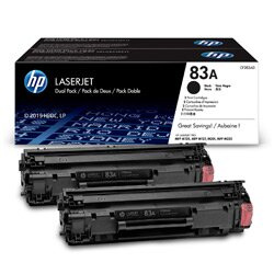 Toner HP CF283AD, černý, dvojbalení