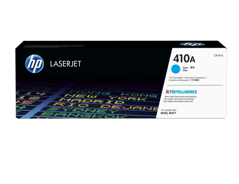 Toner HP CF411A/410A - azurový