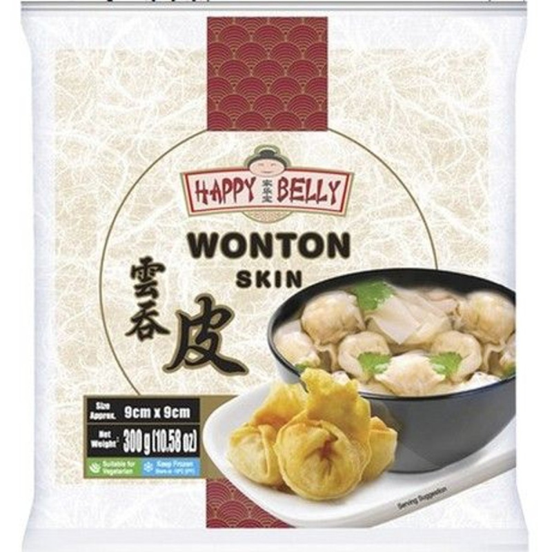 Happy Belly Wonton Pastry 9 cm
