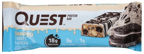 Quest Nutrition Protein Bar 50g  - S polevou Cookies&Cream
