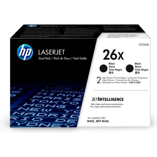 Toner HP CF226X/26X - černý
