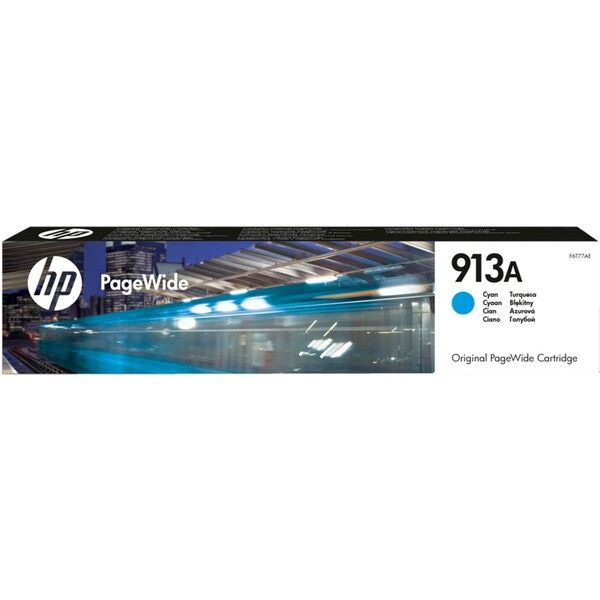 Inkoust HP F6T77AE, azurová
