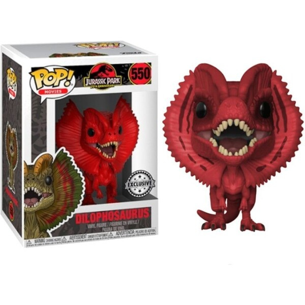 Funko Pop! 550 Jurassic Park Dilophosaurus Special Edition