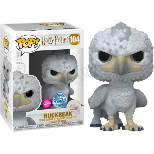 Funko Pop! 104 Harry Potter Buckbeak Flocked Special Edition